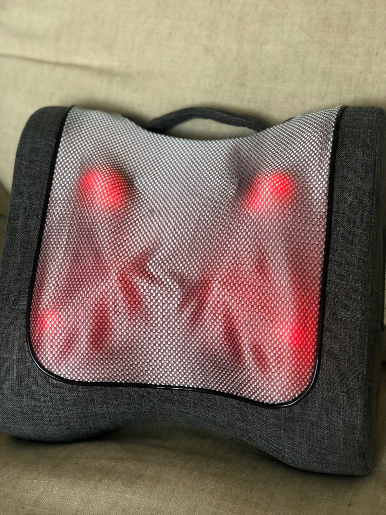 Donnerberg Back Massager Review, shiatsu massager, 