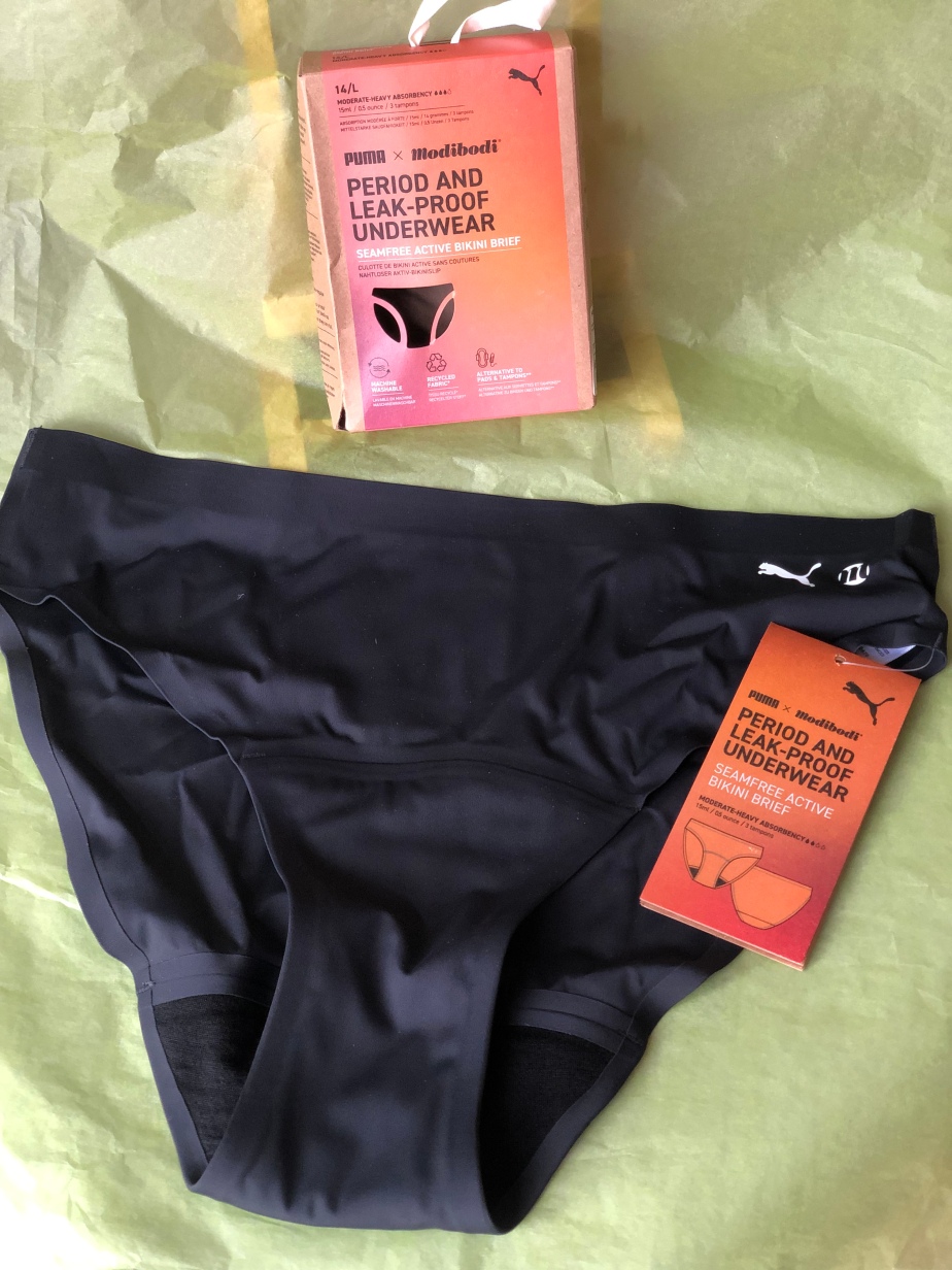 Puma and Modibodi Period and Leak-Proof Underwear