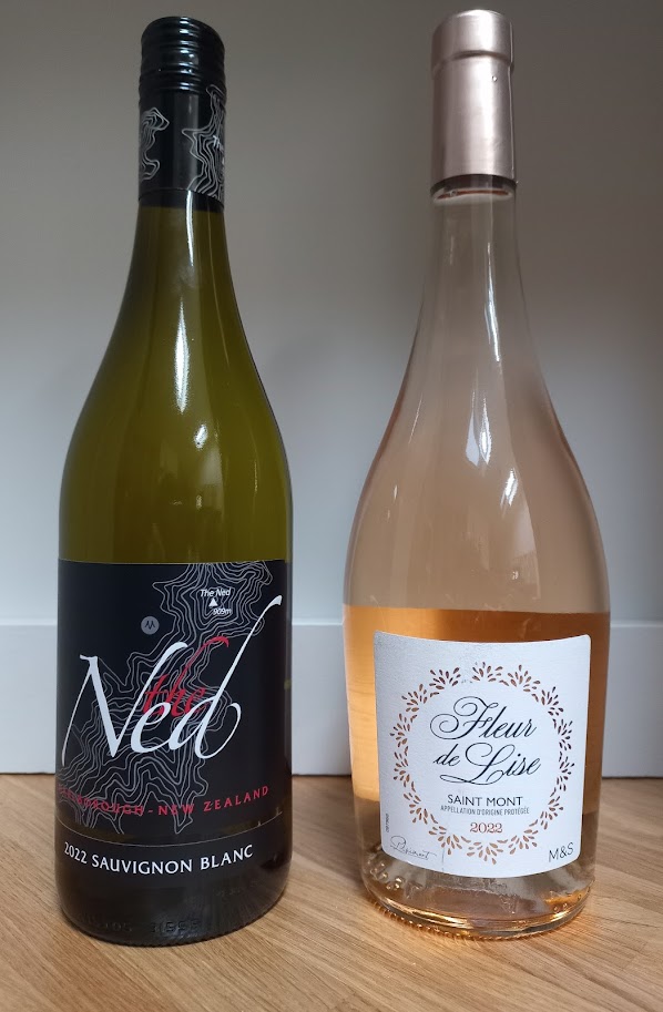 The Ned Marlborough Sauvignon Blanc and Fleur de Lise Rose Wine