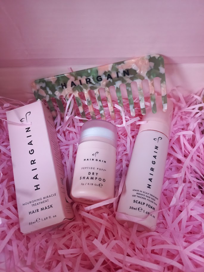 Hair Gain Peptide Puff Dry Shampoo, Scalp Foam and Hair Mask&nbsp;Review