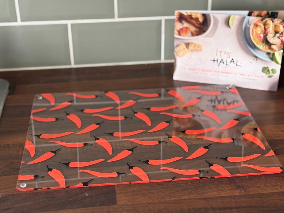 It’s Halal Chilli Pattern Chopping&nbsp;Board