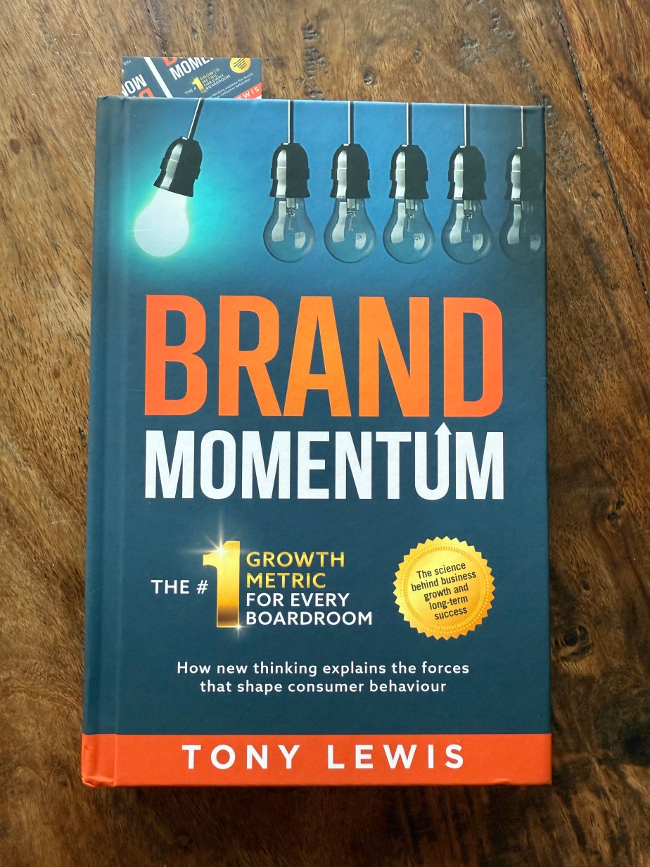 Brand Momentum by Tony Lewis –&nbsp;book