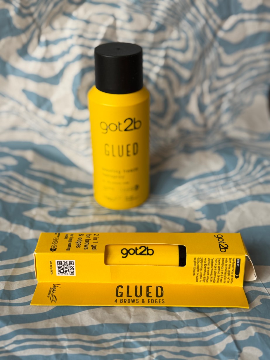 Got2b GLUED Blasting Freeze Hairspray and got2b GLUSED Brows &&nbsp;Edges