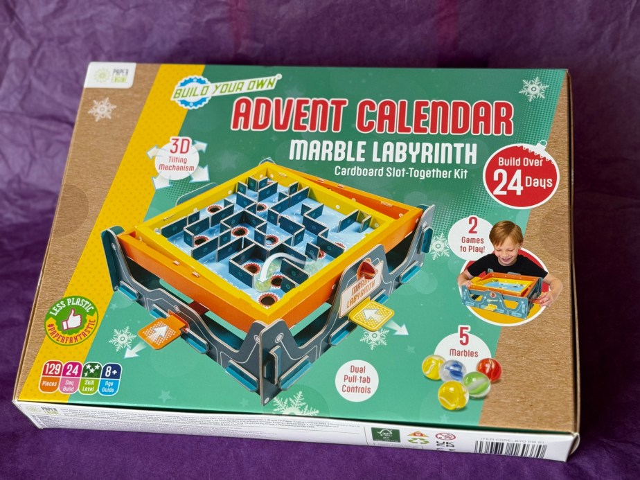 Build Your Own Marble Labyrinth Advent&nbsp;Calendar