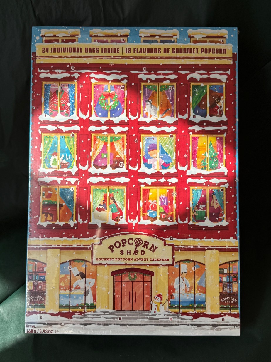 The Popcorn Shed Gourmet Popcorn Advent Calendar&nbsp;2025