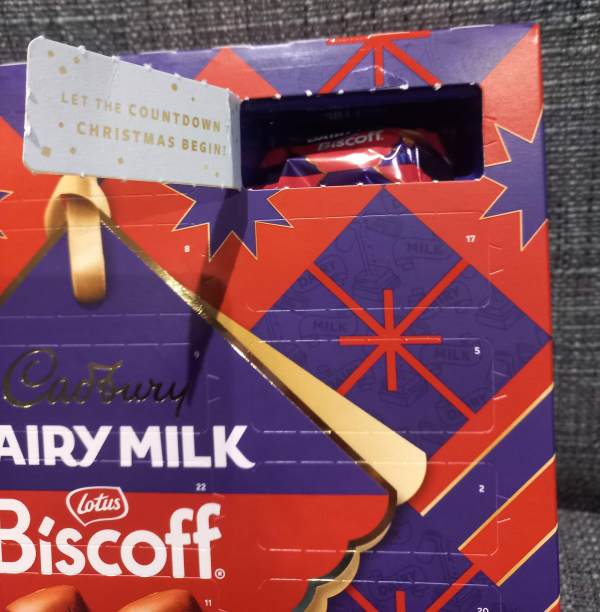 Cadbury Dairy Milk Lotus Biscoff Chocolate Chunk Advent Calendar The cadbury-dairy-milk-lotus-biscoff-chocolate-chunk-advent-calendar-the