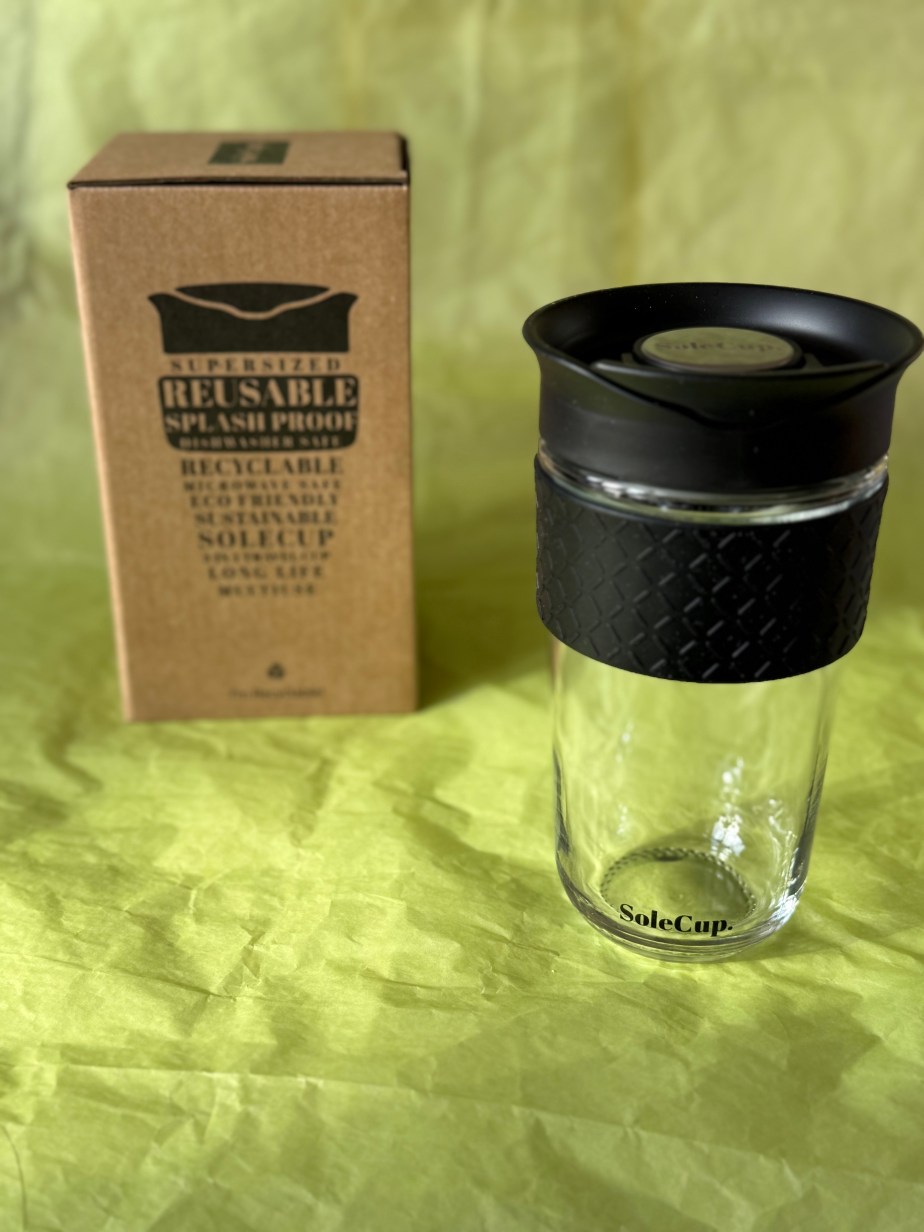 Solecup Reusable Glass Travel&nbsp;Cup