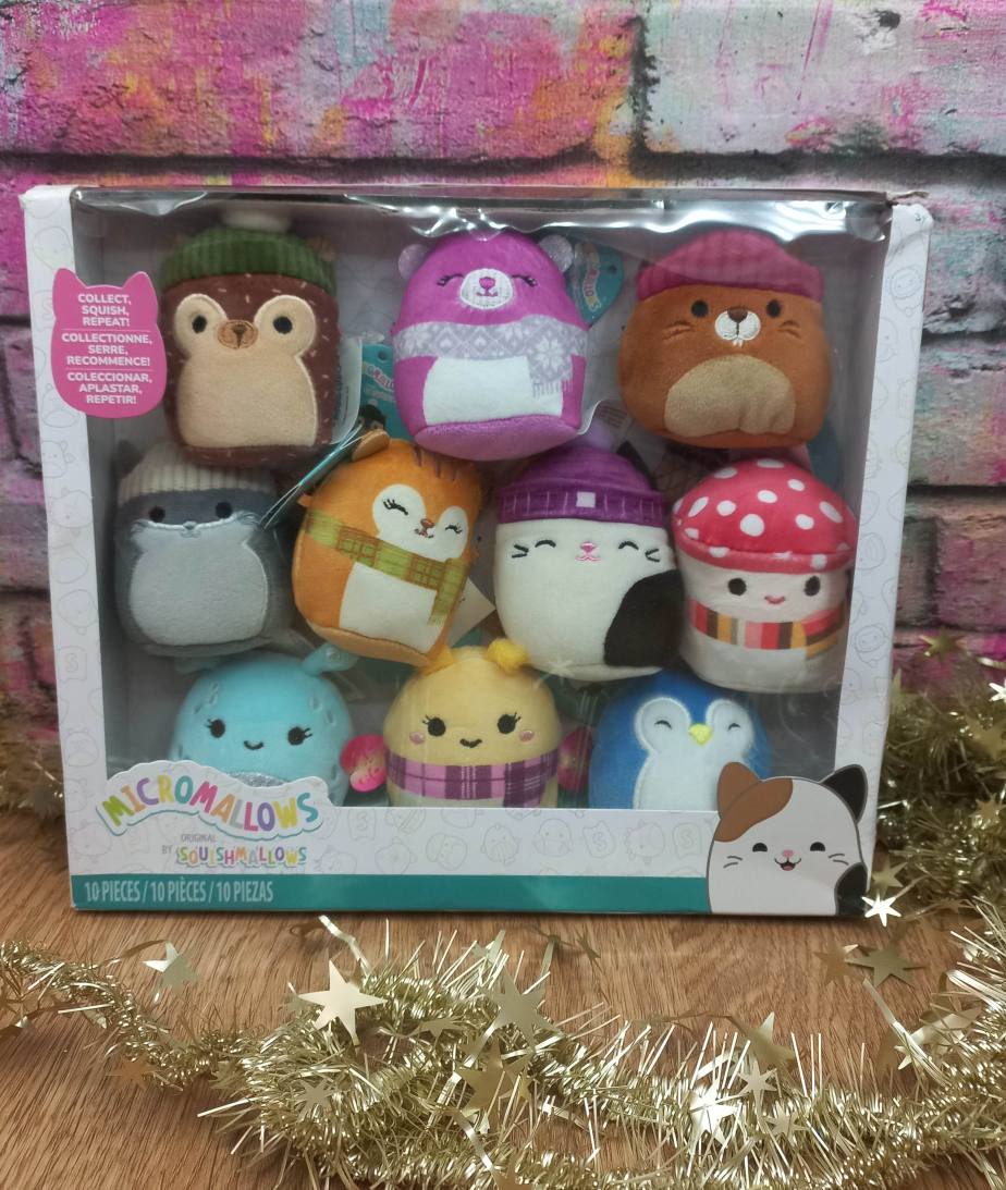 Original Squishmallows Micromallows Plush 10&nbsp;Pack