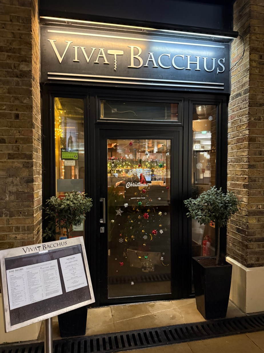 Vivat Bacchus Restaurant,&nbsp;London