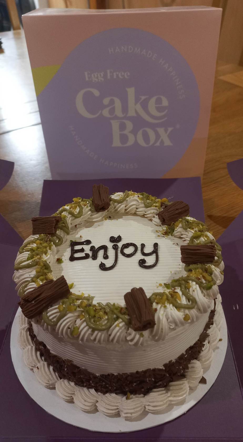 Nutty Pistachio Tiramisu&nbsp;Cake