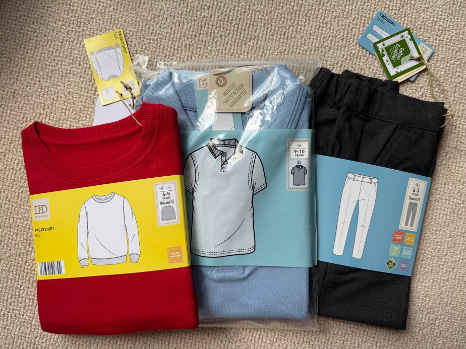 Aldi Back to School&nbsp;Uniforms