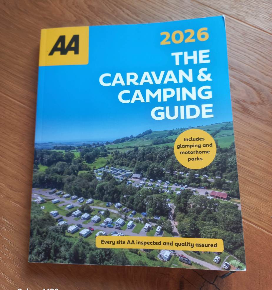 The AA Caravan and Canmping Guide&nbsp;2026.